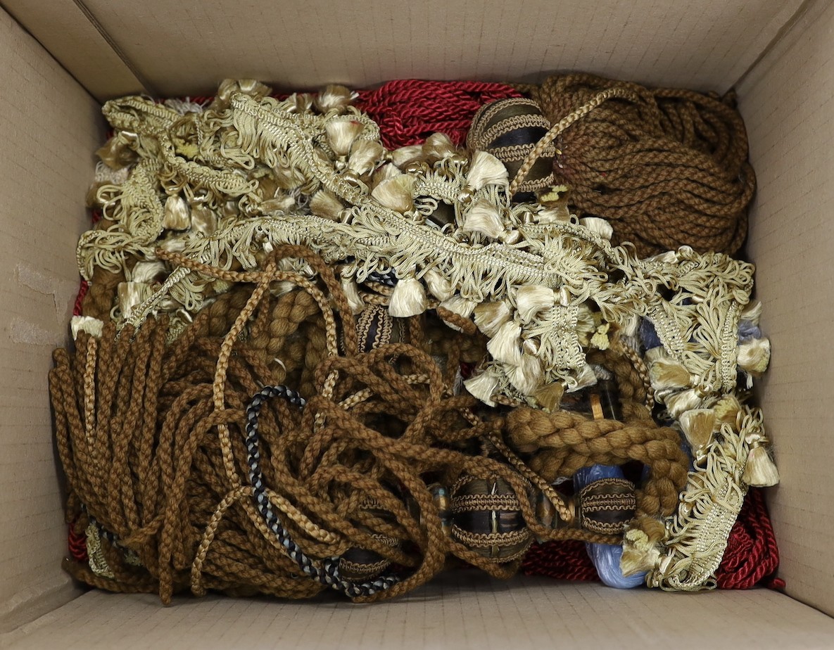 A quantity of curtain ties